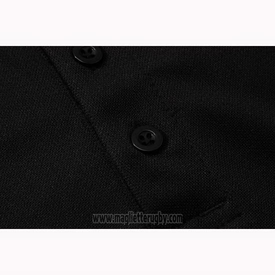 Maglia Polo Nuova Zelanda All Blacks Maori Rugby 2019 Nero